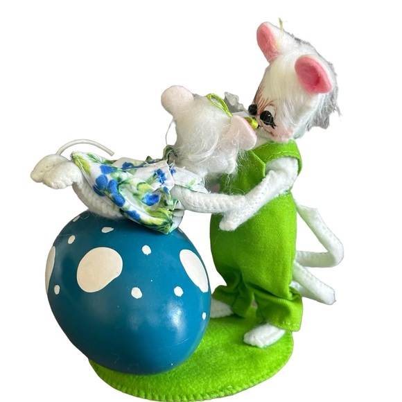 Annalee Dolls / Holidays Spring/Easter / 5” EASTER EGG MICE - Picture 5 of 12